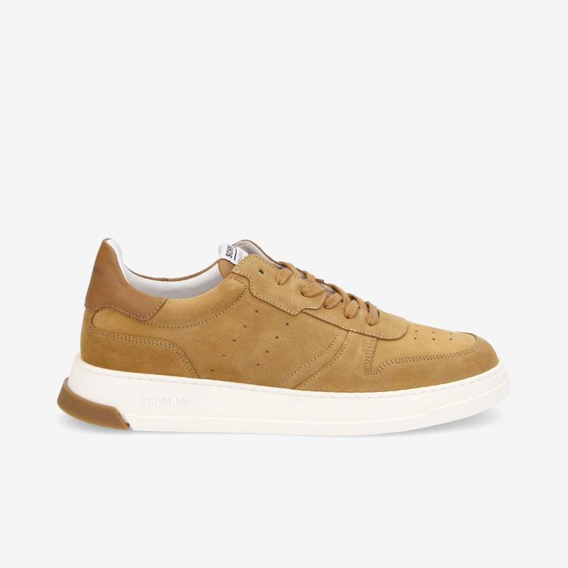 ORDER SNEAKER - FULLSUEDE/NAPPA -  CAMEL/TABAC